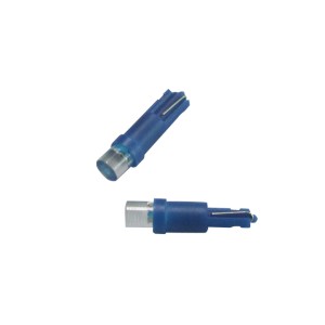 Bec auto 12V T5-WG alb engross