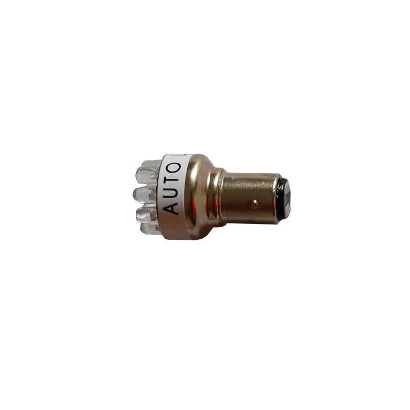 Bec auto 12V S25/1157 12led alb engross