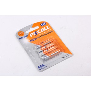 Set 4 acumulatori R3 NiZn 1.6V 900ma PKCELL engross