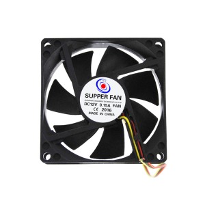 Ventilator senzor 12V 80x80x25mm CMP-FAN23 engross