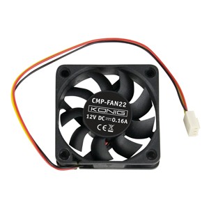 Ventilator senzor 12V 60x60x15mm CMP-FAN22 engross