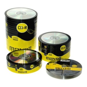 Set 10 CD-R Maxell 52X 80min engross
