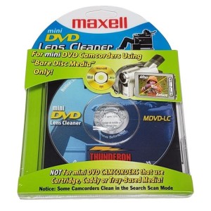 Mini dvd cleaner Maxell engross