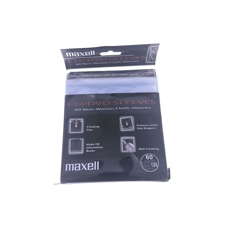 Plic plastic 2CD color 60buc/set Maxell engross