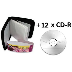 Set 12 CD-R + borseta engross