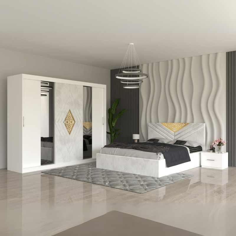 Dormitor Imperial Alb