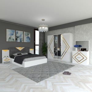 Dormitor Porto Alb