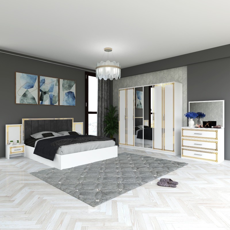 Dormitor Mob01 Alb