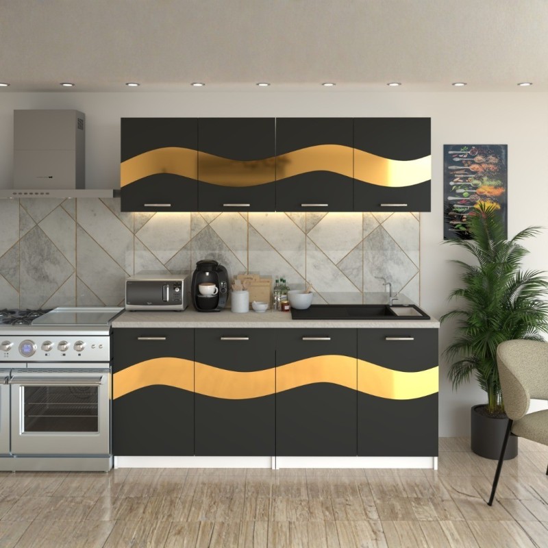 Bucatarie Armonia  Gri ( Gold )